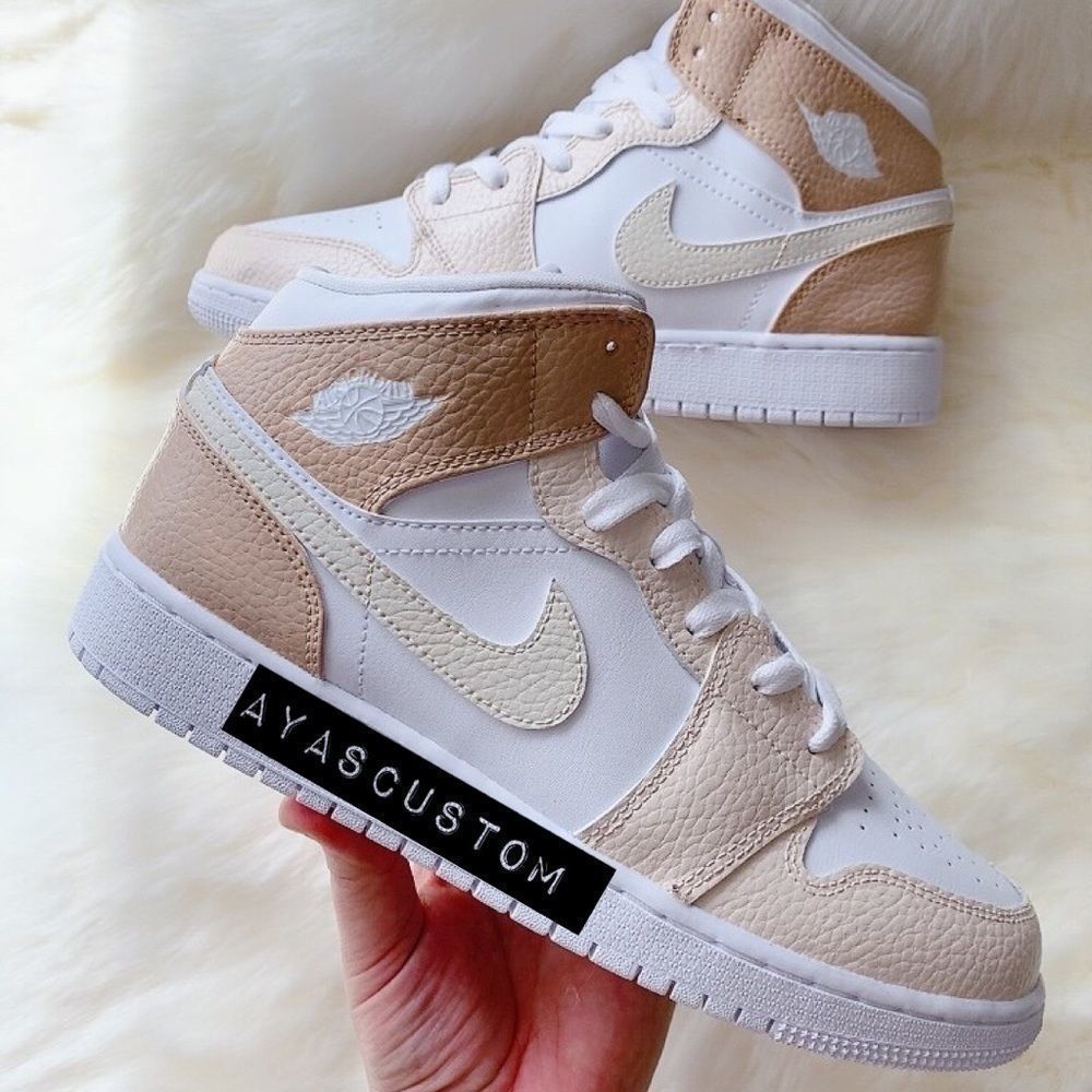 Custom painted Air Jordan 1 mid